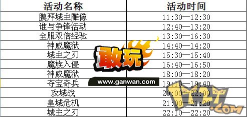 敢玩网《烈焰》教你做好暑期时间表